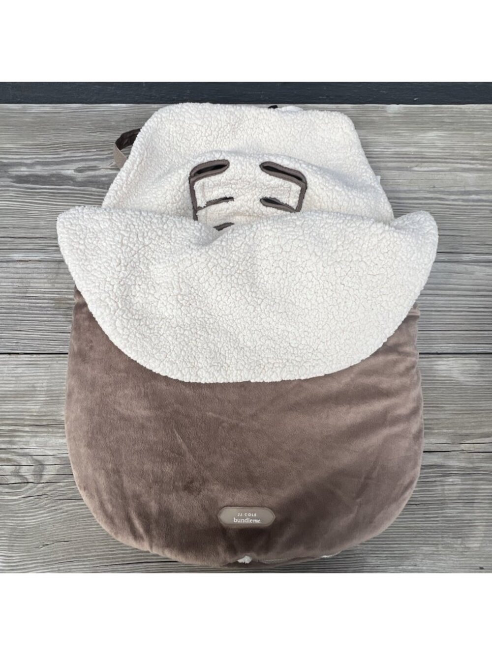 JJ Cole Bundleme Thermaplush Infant Car Seat / Stroller Cover Sherpa Bag upto 1Y